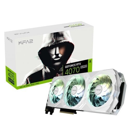 KFA2 GeForce RTX 4070 Super EX Gamer White 1-Click OC (47SOM7MD7KWK) price and information | Videokaardid | hansapost.ee