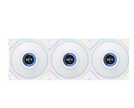 Lian Li Uni TL LCD Series Reverse Blade 3-Pack LULI-074 цена и информация | Arvuti ventilaatorid | hansapost.ee