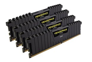 Corsair Vengeance LPX (CMK64GX4M4E3200C16) цена и информация | Объём памяти (RAM) | hansapost.ee