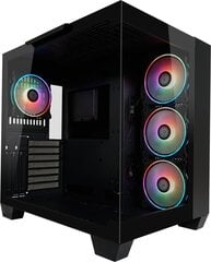 LC-Power 809B Dark Storm цена и информация | Корпус Cooler Master для ПК Elite 500 Midi | hansapost.ee