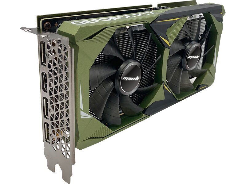 Manli GeForce RTX 4060 (M-NRTX4060/6RGHPPP-M2560) цена и информация | Videokaardid | hansapost.ee