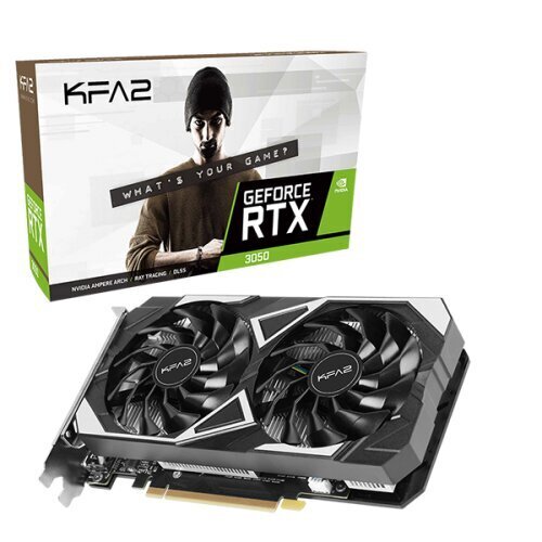 KFA2 GeForce RTX 3050 EX 1-Click OC (35NRLDMD9OEK) hind ja info | Videokaardid | hansapost.ee