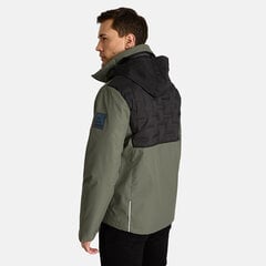 Huppa мужская куртка весна-осень TARVA, оливково-зеленый-черный цвет цена и информация | Huppa Мужская одежда | hansapost.ee