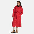 Huppa женское теплое пальто весна-осень ALMA, красный цвет