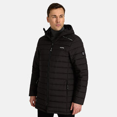 Huppa мужская утепленная длинная куртка весна-осень JARNO, черный цвет цена и информация | Мужские куртки | hansapost.ee