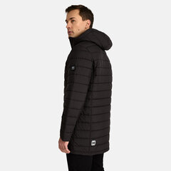Huppa мужская утепленная длинная куртка весна-осень JARNO, черный цвет цена и информация | Мужские куртки | hansapost.ee
