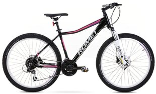 Jalgratas Romet Jolene 6.3 2024, 26'', must, roosa price and information | Bicycles | hansapost.ee