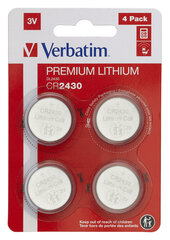 Батарейки Verbatim 49534, 4 шт. цена и информация | Батареи | hansapost.ee