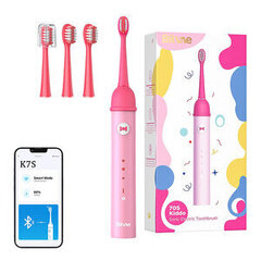 Sonic toothbrush with app for kids and tips set  Bitvae K7S (pink) цена и информация | Электрические зубные щетки | hansapost.ee