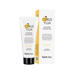 Очищающая пенка для умывания с экстрактом юдзу FarmStay Citrus Yuja Vitalizing Foam Cleansing, 100 мл цена и информация | Farm Stay Для ухода за лицом | hansapost.ee