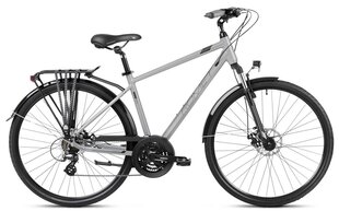 Jalgratas Romet Wagant 2 2024, 28'', hall, grafiit цена и информация | Велосипеды | hansapost.ee