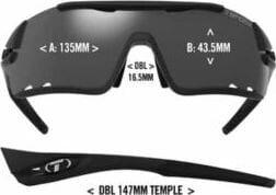 Спортивные очки Tifosi Davos, черный цвет цена и информация | Спортивные очки | hansapost.ee