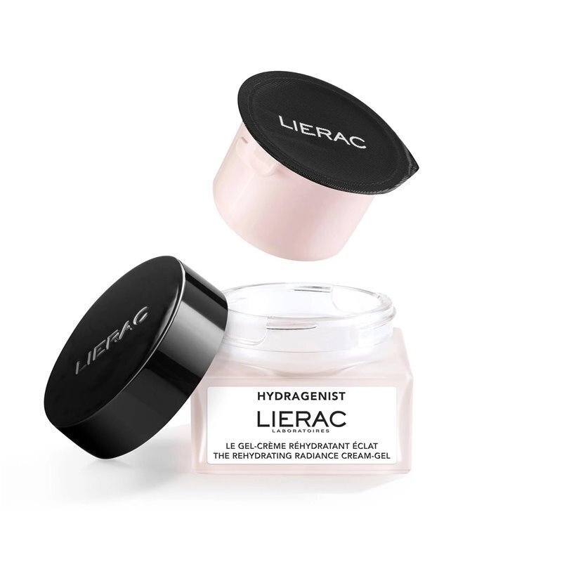 Näokreemi täide Lierac Hydragenist The Rehydrating Radiance Gel-Cream Refill, 50 ml цена и информация | Näokreemid | hansapost.ee