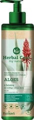 Niisutav kehapiim Farmona Herbal Care Aloe, 400 ml hind ja info | Kehakreemid, kehaõlid ja losjoonid | hansapost.ee