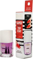 Лак для ногтей Delia Cosmetics Top Coat Super Gloss, 11 мл цена и информация | Лаки, укрепители для ногтей | hansapost.ee