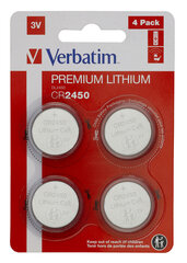 Батарейки Verbatim 49535, 4шт. цена и информация | Батареи | hansapost.ee