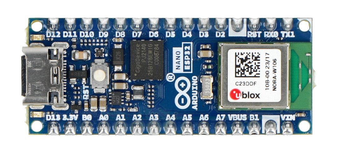 Arduino Nano ESP32 hind ja info | Konstruktorid, robootika ja tarvikud | hansapost.ee