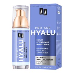 Näoseerum AA Hyalu Pro-Age, 35 ml цена и информация | Сыворотки для лица, масла | hansapost.ee