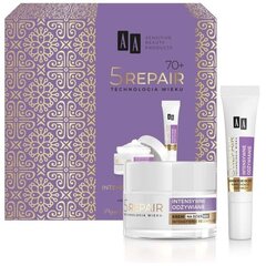 AA Technologia Wieku 5 Repair 70+: näokreem, 50 ml + silmakreem, 15 ml price and information | Face creams | hansapost.ee