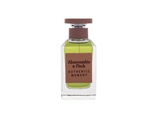 Tualettvesi Abercrombie &amp; Fitch Authentic Moment EDT meestele, 100 ml hind ja info | Abercrombie & Fitch Parfüümid, lõhnad ja kosmeetika | hansapost.ee