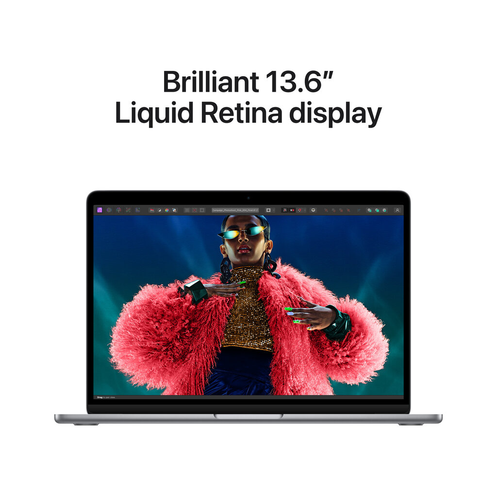 MacBook Air 13" Apple M3 chip with 8-core CPU and 8-core GPU, 8GB, 256GB SSD - Space Grey - MRXN3KS/A hind ja info | Sülearvutid | hansapost.ee