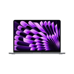 MacBook Air 13" Apple M3 chip with 8-core CPU and 8-core GPU, 8GB, 256GB SSD - Space Grey - MRXN3ZE/A hind ja info | Sülearvutid | hansapost.ee
