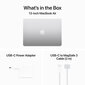 MacBook Air 13" Apple M3 chip with 8-core CPU and 8-core GPU, 8GB, 256GB SSD - Silver - MRXQ3ZE/A цена и информация | Sülearvutid | hansapost.ee