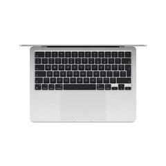 MacBook Air 13" Apple M3 chip with 8-core CPU and 8-core GPU, 8GB, 256GB SSD - Silver - MRXQ3ZE/A hind ja info | Sülearvutid | hansapost.ee