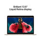 MacBook Air 13" Apple M3 8C CPU 8C GPU/8GB/256GB SSD/Starlight/SWE - MRXT3KS/A hind ja info | Sülearvutid | hansapost.ee