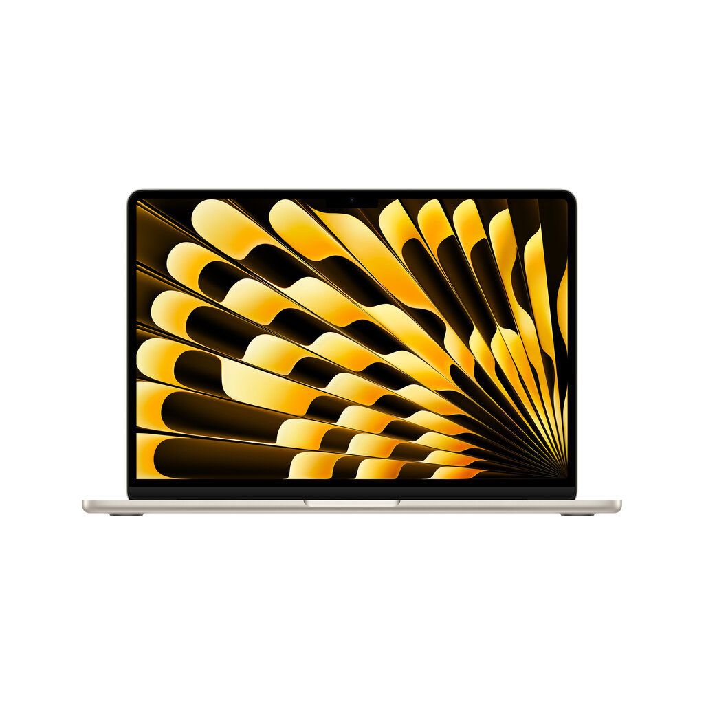 MacBook Air 13" Apple M3 chip with 8-core CPU and 8-core GPU, 8GB, 256GB SSD - Starlight - MRXT3RU/A цена и информация | Sülearvutid | hansapost.ee