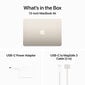 MacBook Air 13" Apple M3 chip with 8-core CPU and 10-core GPU, 8GB, 512GB SSD - Starlight - MRXU3KS/A цена и информация | Sülearvutid | hansapost.ee