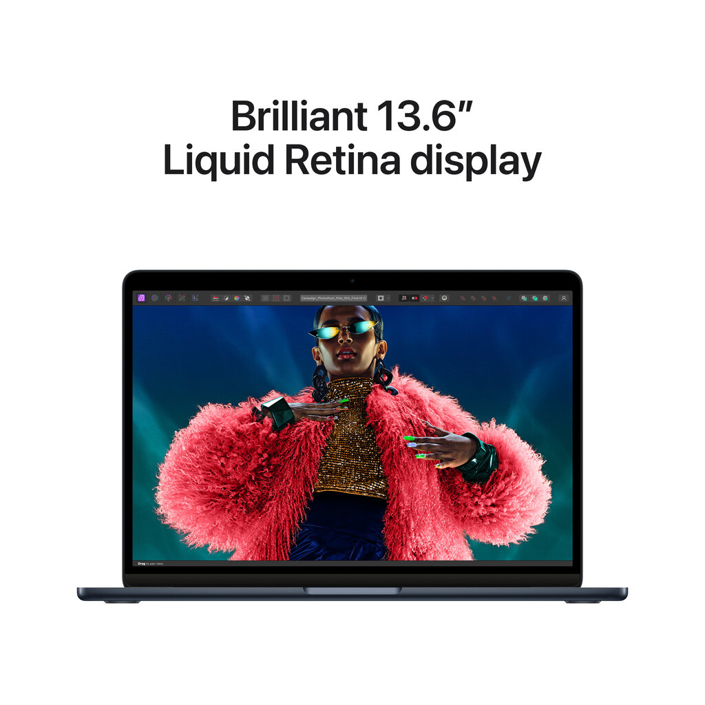 MacBook Air 13" Apple M3 8C CPU 8C GPU/8GB/256GB SSD/Midnight/RUS - MRXV3RU/A цена и информация | Sülearvutid | hansapost.ee