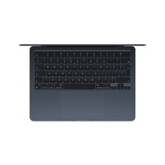 MacBook Air 13" Apple M3 chip with 8-core CPU and 10-core GPU, 8GB, 512GB SSD - Midnight - MRXW3ZE/A hind ja info | Sülearvutid | hansapost.ee