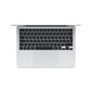 MacBook Air 13" Apple M3 chip with 8-core CPU and 10-core GPU, 16GB, 512GB SSD - Silver - MXCT3KS/A цена и информация | Sülearvutid | hansapost.ee