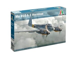 Italeri - Messerschmitt Me 410 ''Hornisse'', 1/72, 0074 цена и информация | Склеиваемые модели | hansapost.ee