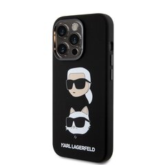 Karl Lagerfeld Liquid Silicone Karl and Choupette Heads цена и информация | Чехлы для телефонов | hansapost.ee