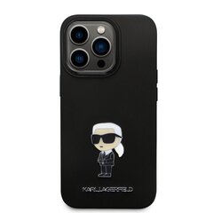 Karl Lagerfeld Liquid Silicone Metal Ikonik цена и информация | Чехлы для телефонов | hansapost.ee