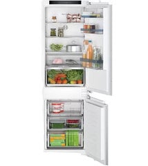 Холодильник с морозильной камерой Bosch Serie 4 KIN86VFE0 Встроенный 260 л E цена и информация | Холодильники | hansapost.ee