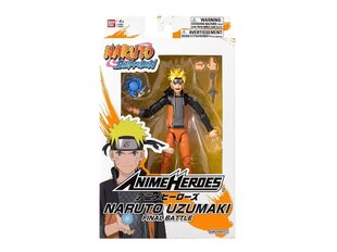 Bandai - ANIME HEROES NERUTO - NARUTO UZUMAKI FINAL BATTLE, 36964 цена и информация | Игрушки для мальчиков | hansapost.ee