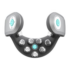 SKG G7 Pro-E neck massager with red light therapy and compress - gray цена и информация | Массажеры | hansapost.ee