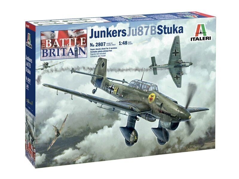 Konstruktor Italeri Junkers Ju87B Stuka 2807 hind ja info | Liimitavad mudelid | hansapost.ee