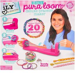 WECOOL Набор для изготовления браслетов Pura Loom Deluxe 3-в-1 цена и информация | Развивающие игрушки для детей | hansapost.ee