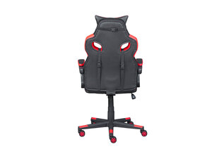 Игровое кресло Interlink Devel, красный/черный цена и информация | Офисные кресла | hansapost.ee