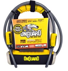 Jalgrattalukk Onguard, must/kollane hind ja info | Onguard Sport, puhkus, matkamine | hansapost.ee