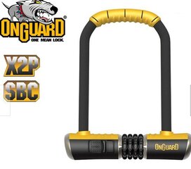 Jalgrattalukk Onguard, must/kollane hind ja info | Onguard Sport, puhkus, matkamine | hansapost.ee