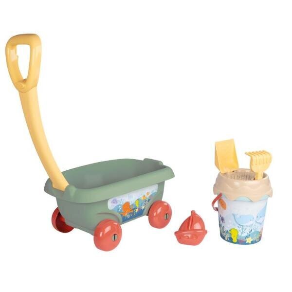 Laste käru koos liivamänguasjadega Smoby hind ja info | Ranna- ja õuemänguasjad | hansapost.ee