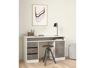 Письменный стол Tvilum Function Plus, белый/серый цена и информация | Компьютерные, письменные столы | hansapost.ee
