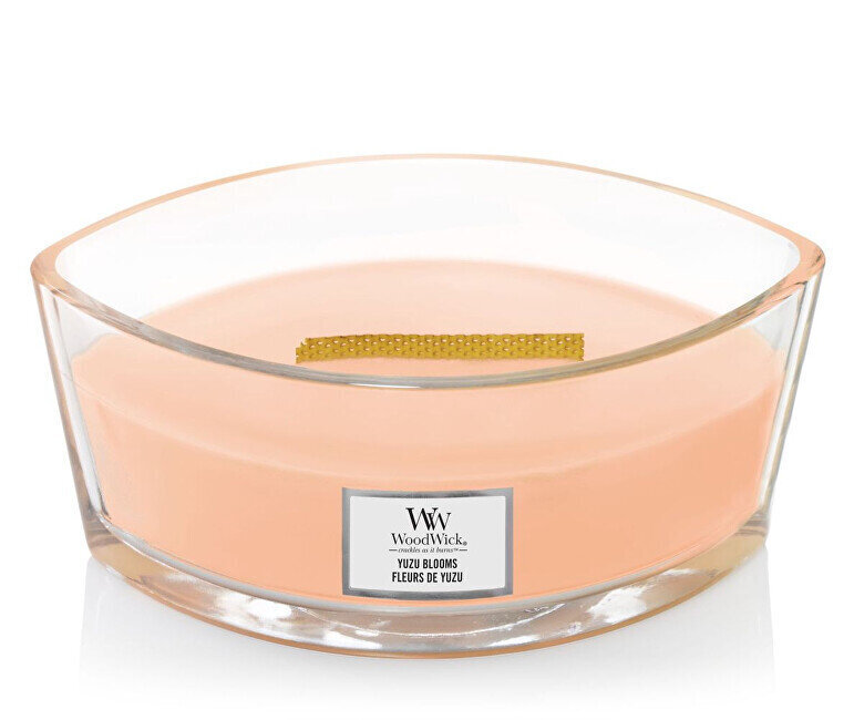 WoodWick Ellipse Yuzu Blooms lõhnaküünal 453,6 g цена и информация | Küünlad, küünlajalad | hansapost.ee