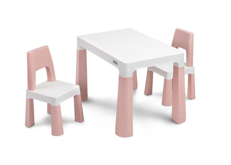 3-osaline lastemööblikomplekt Toyz Monti, roosa цена и информация | Lauad ja toolid lastele | hansapost.ee