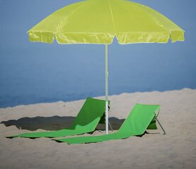 Пляжный шезлонг Patio Mare, зеленый цена и информация | Лежаки | hansapost.ee
